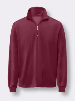 Langarmshirt in Nicki-Qualität