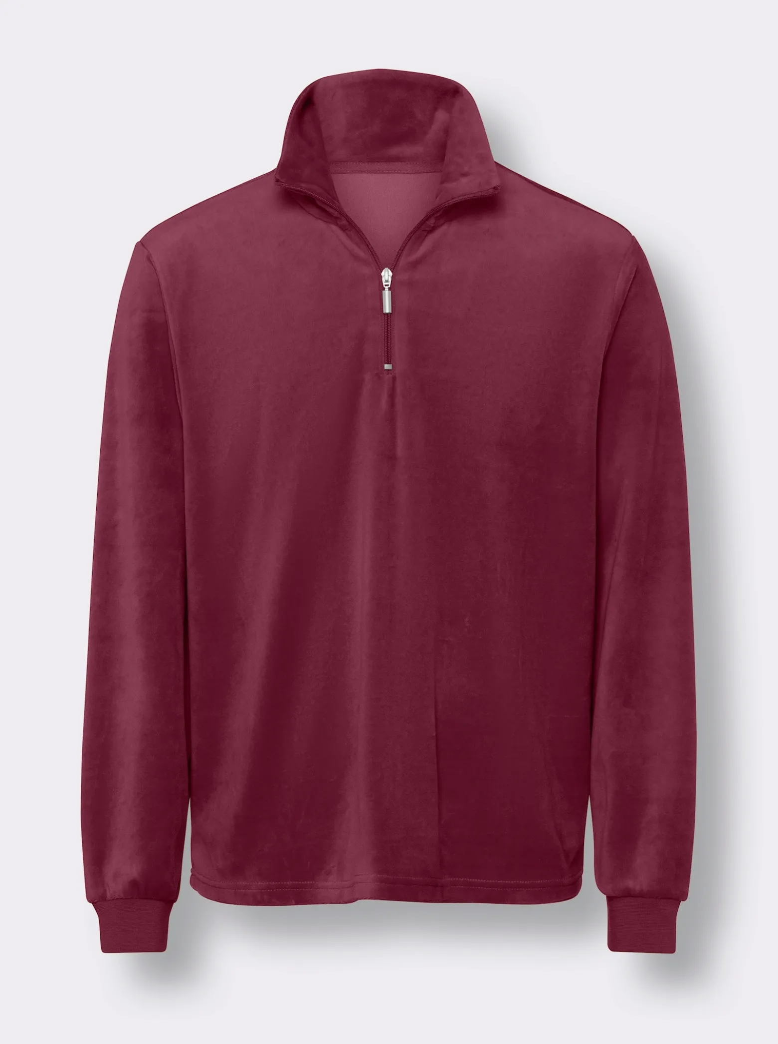 Langarmshirt in Nicki-Qualität