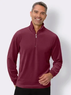 Langarmshirt in Nicki-Qualität