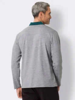 Langarmshirt in schnell trocknender Qualität