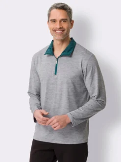 Langarmshirt in schnell trocknender Qualität