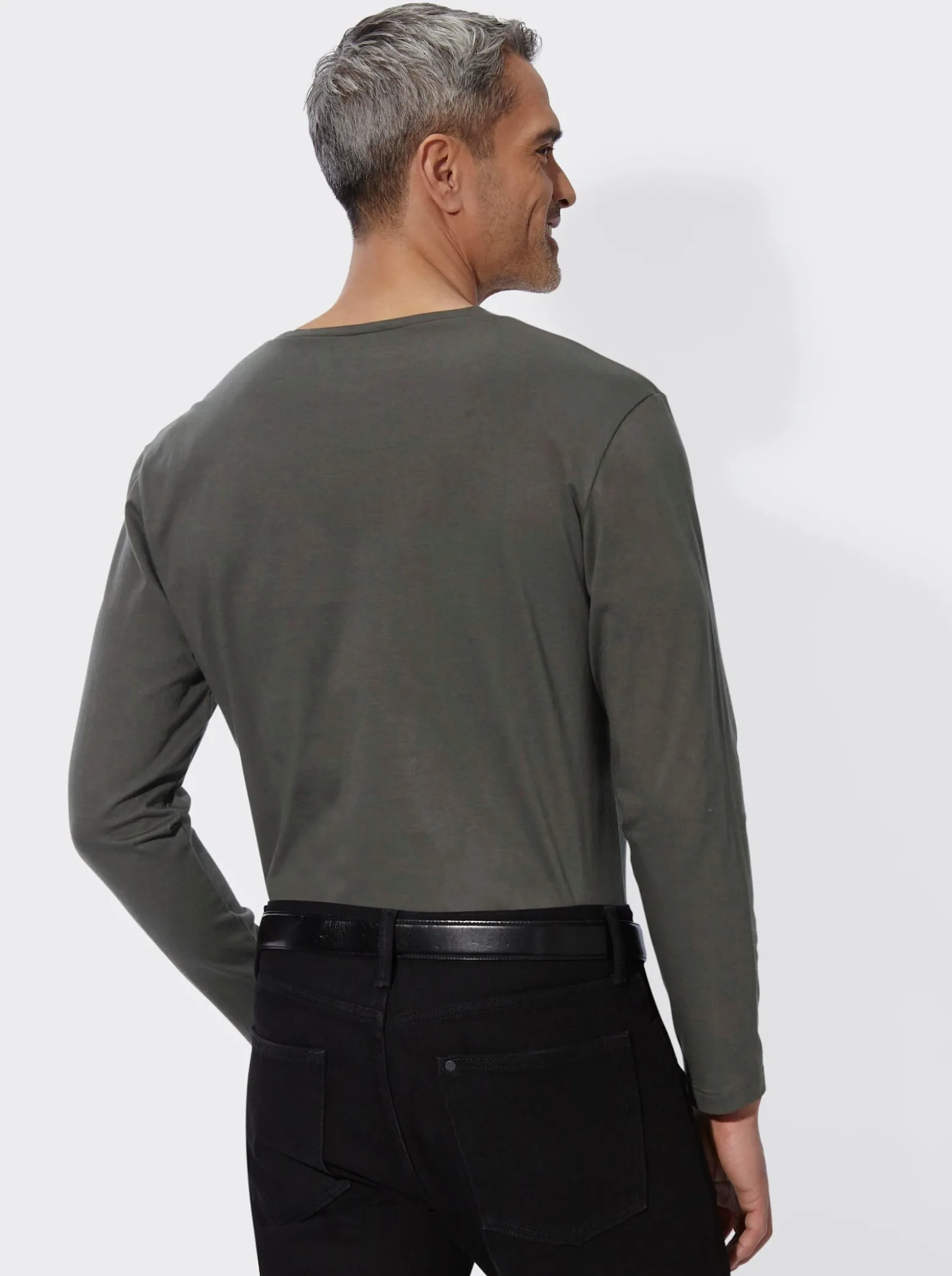 Langarmshirt mit Druckmotiv