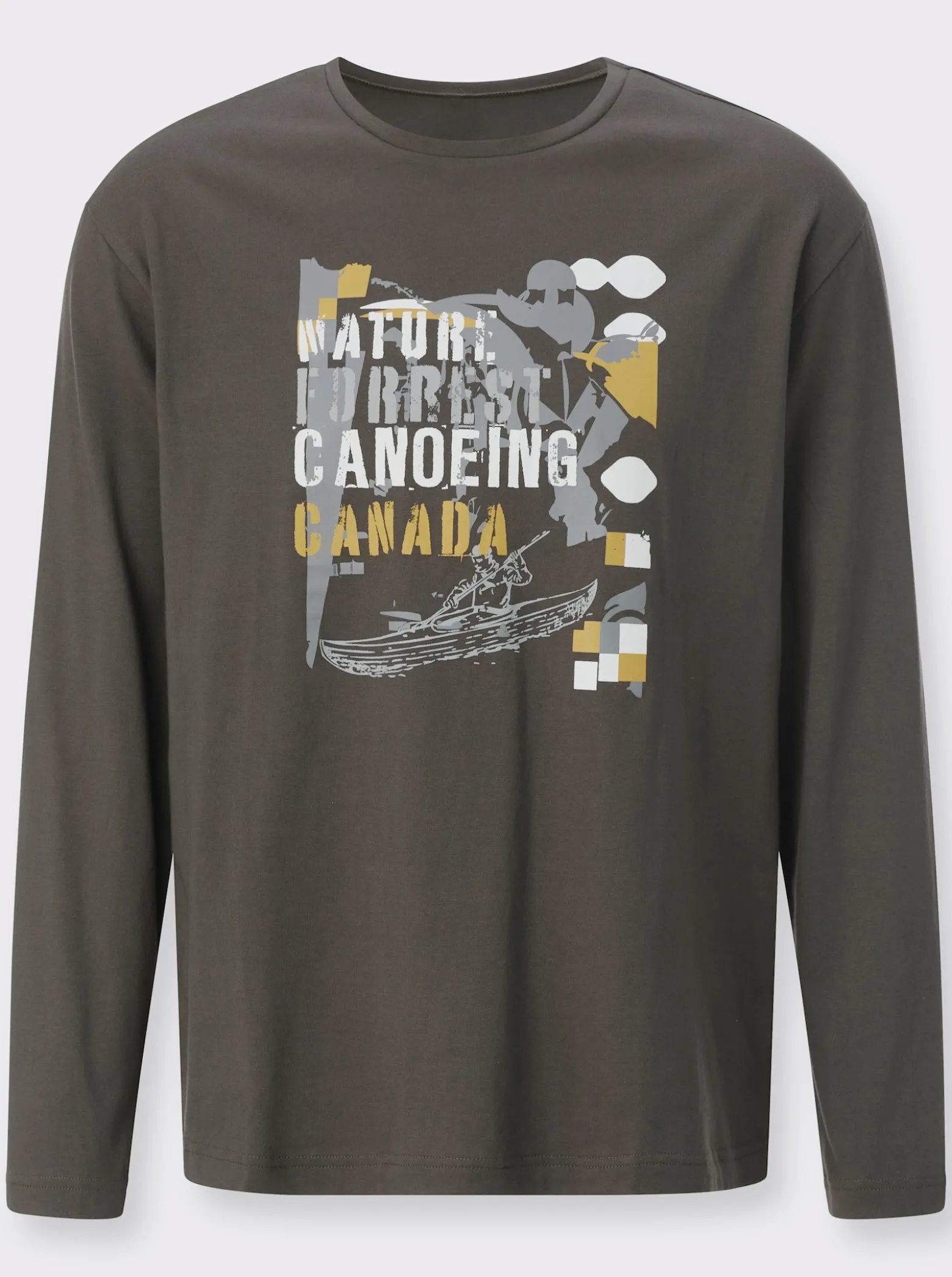Langarmshirt mit Druckmotiv