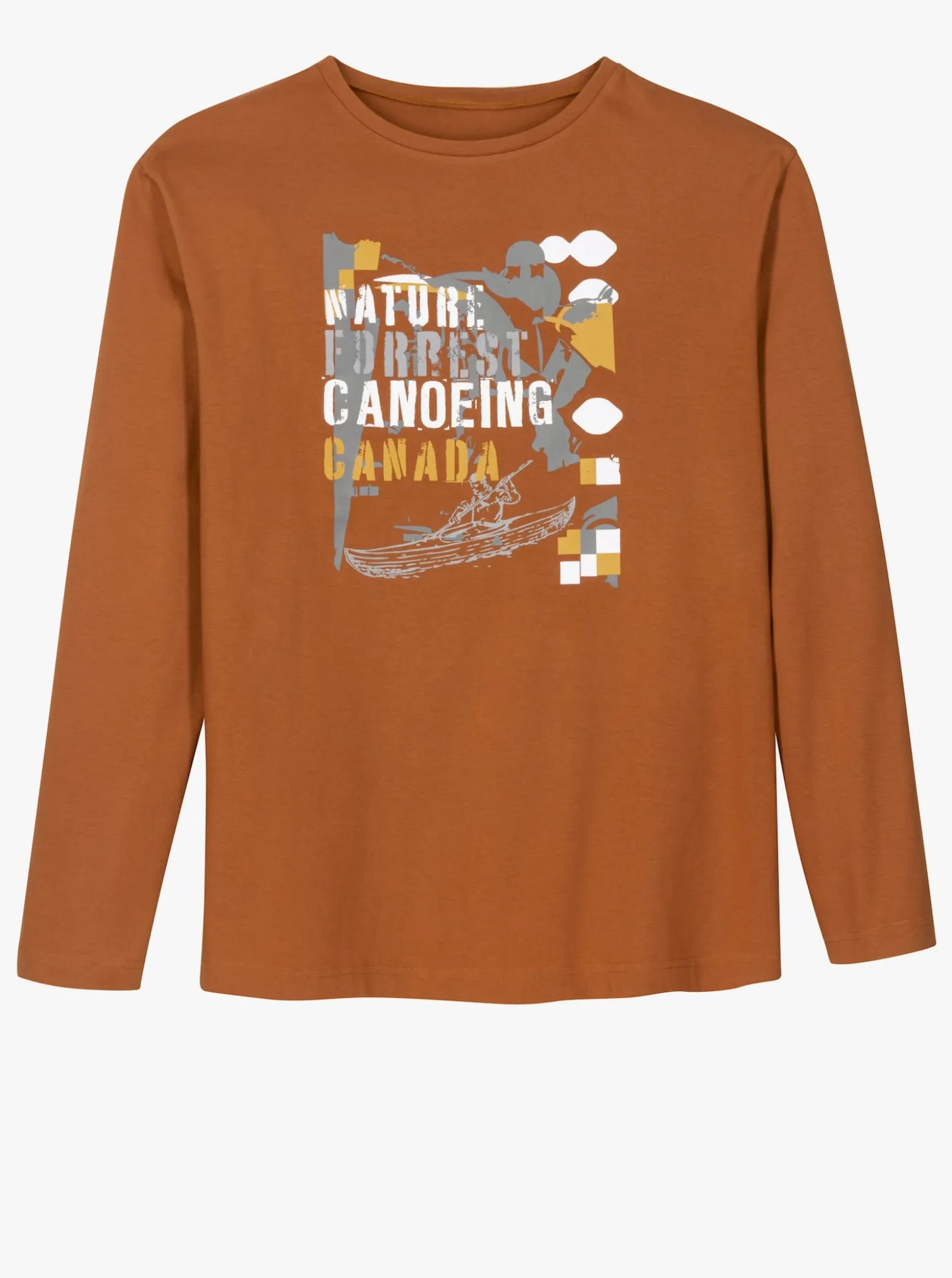 Langarmshirt mit Druckmotiv