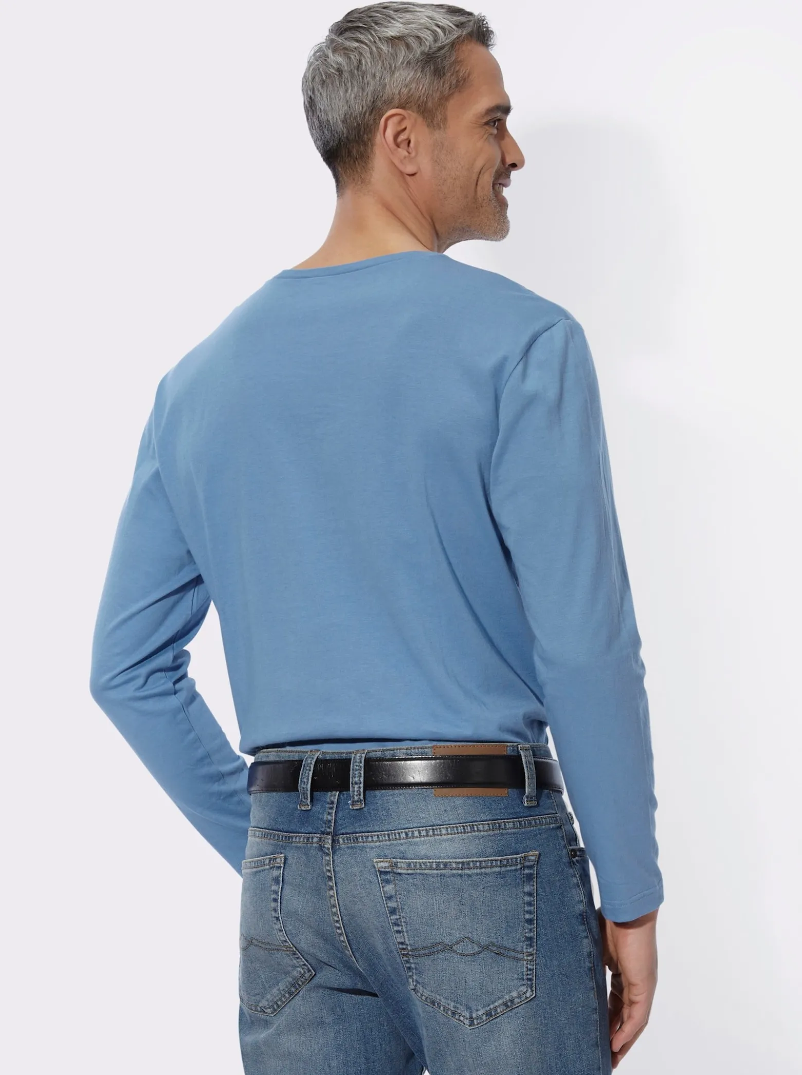 Langarmshirt mit Druckmotiv