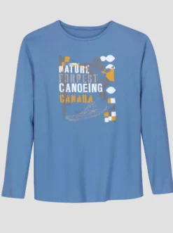 Langarmshirt mit Druckmotiv