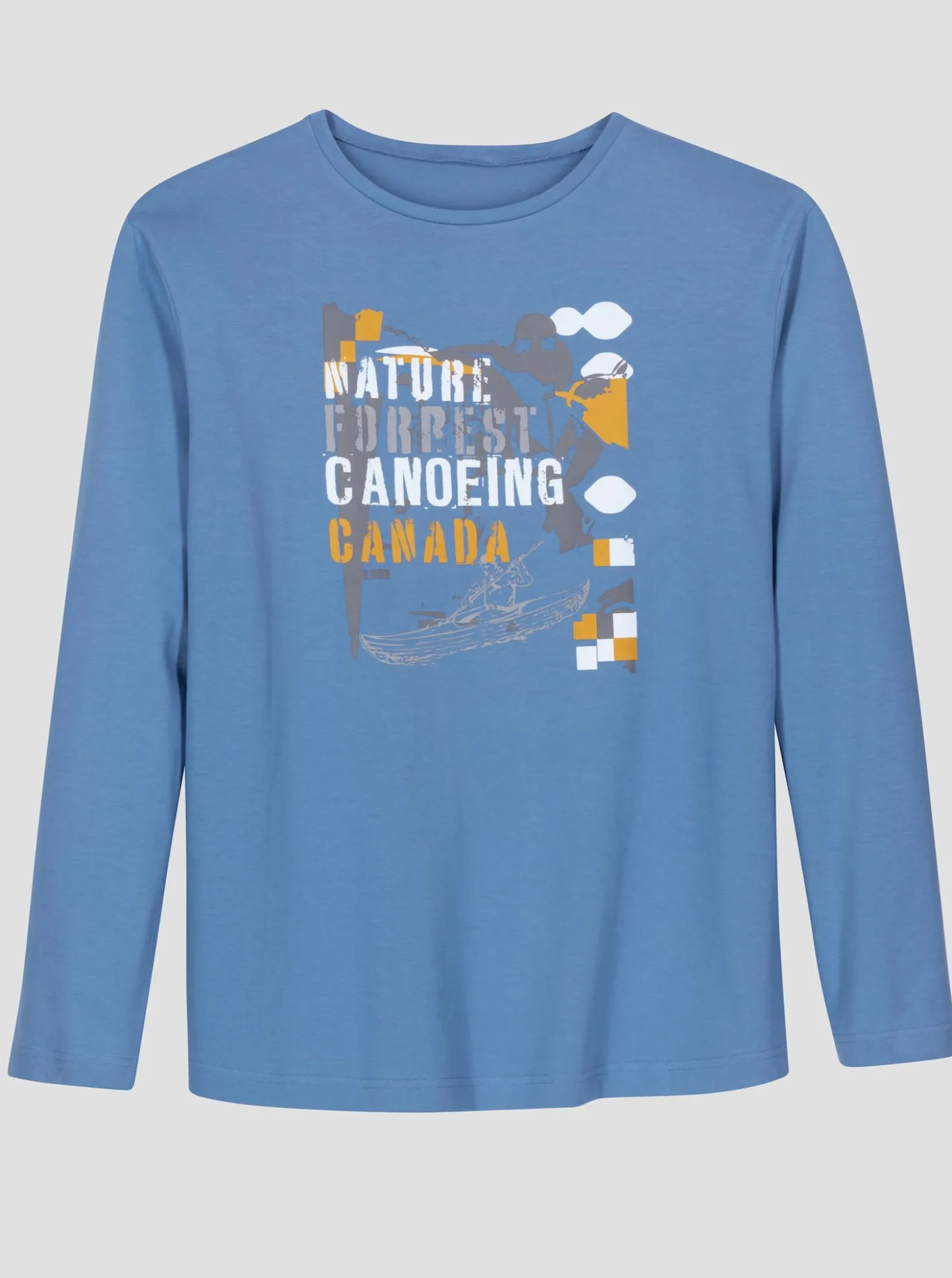 Langarmshirt mit Druckmotiv