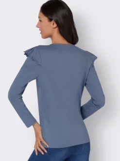 Langarmshirt mit Flügelärmeln