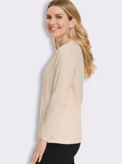 Langarmshirt mit Knoten-Detail