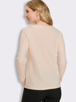 Langarmshirt mit Knoten-Detail