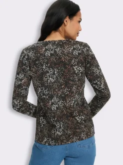 Langarmshirt mit Print