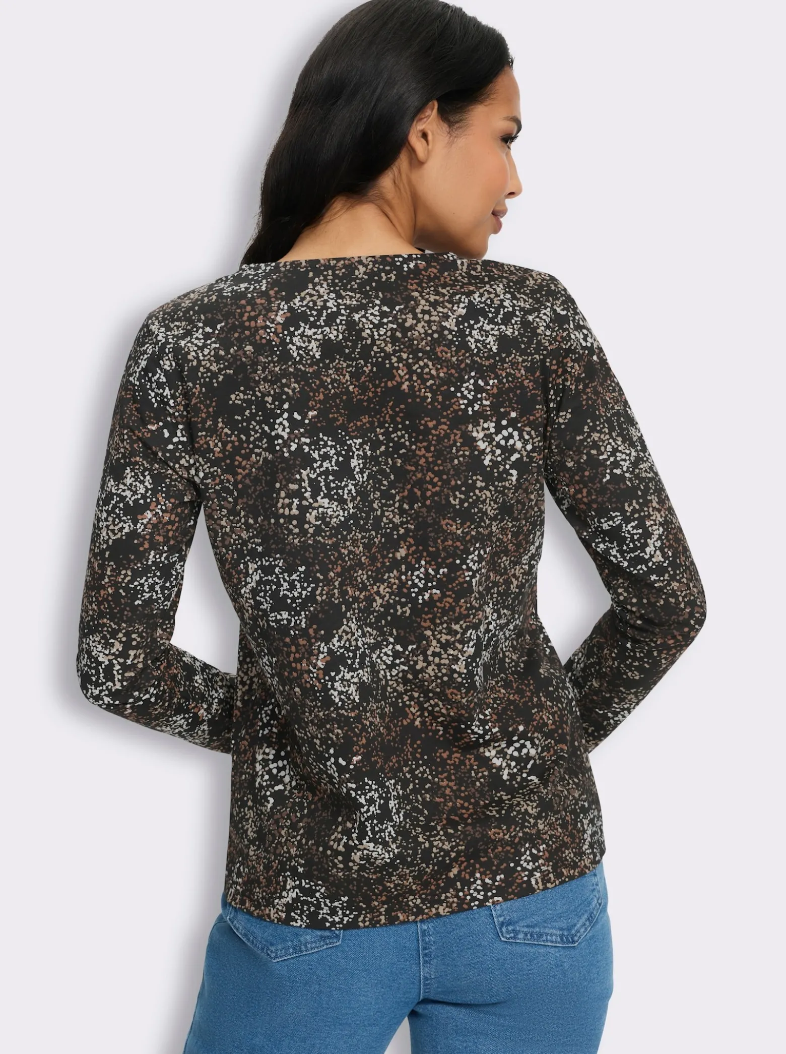Langarmshirt mit Print