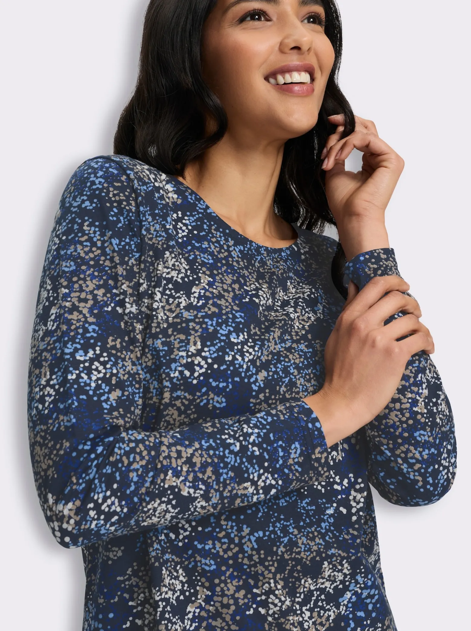 Langarmshirt mit Print
