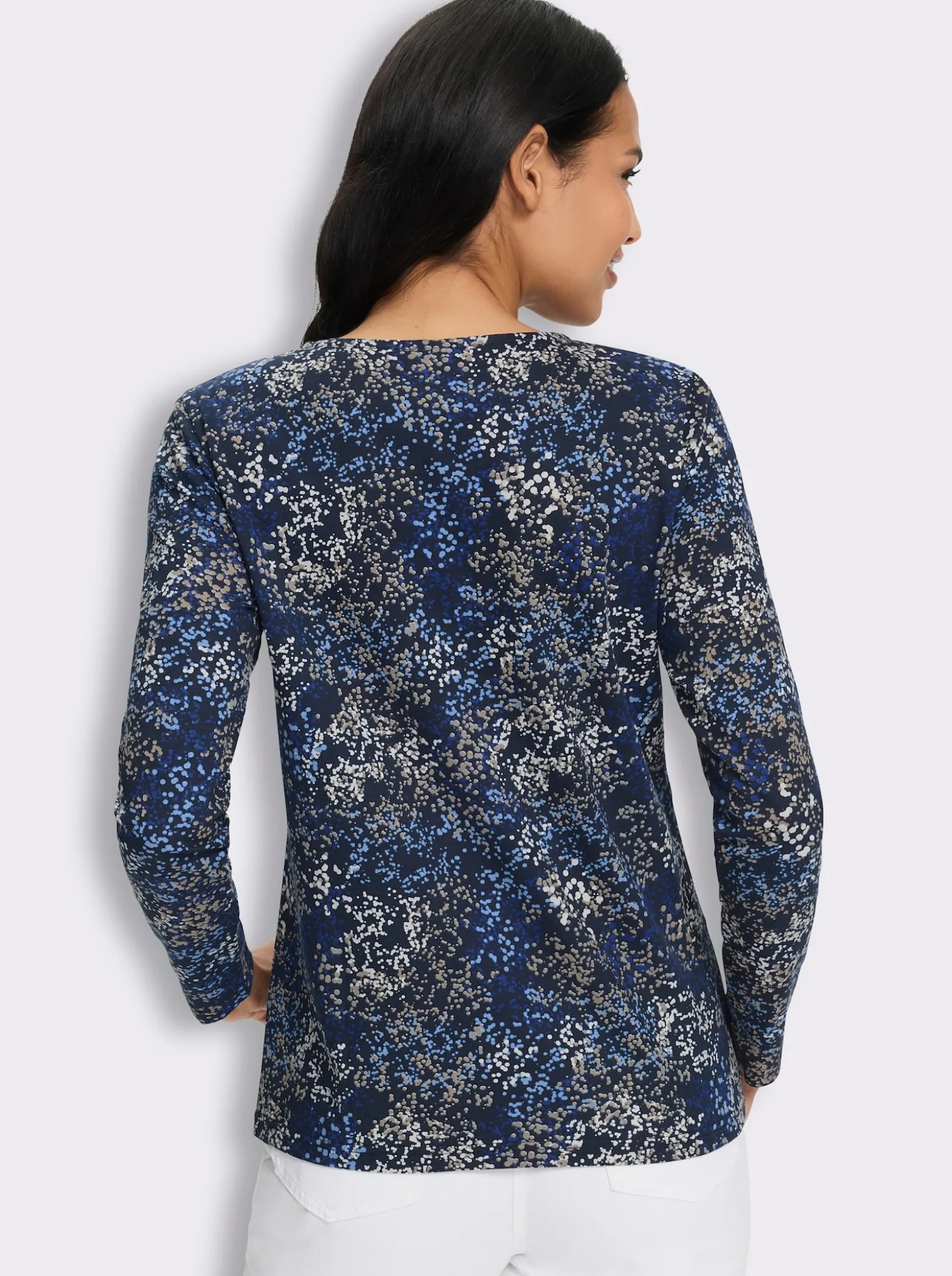 Langarmshirt mit Print