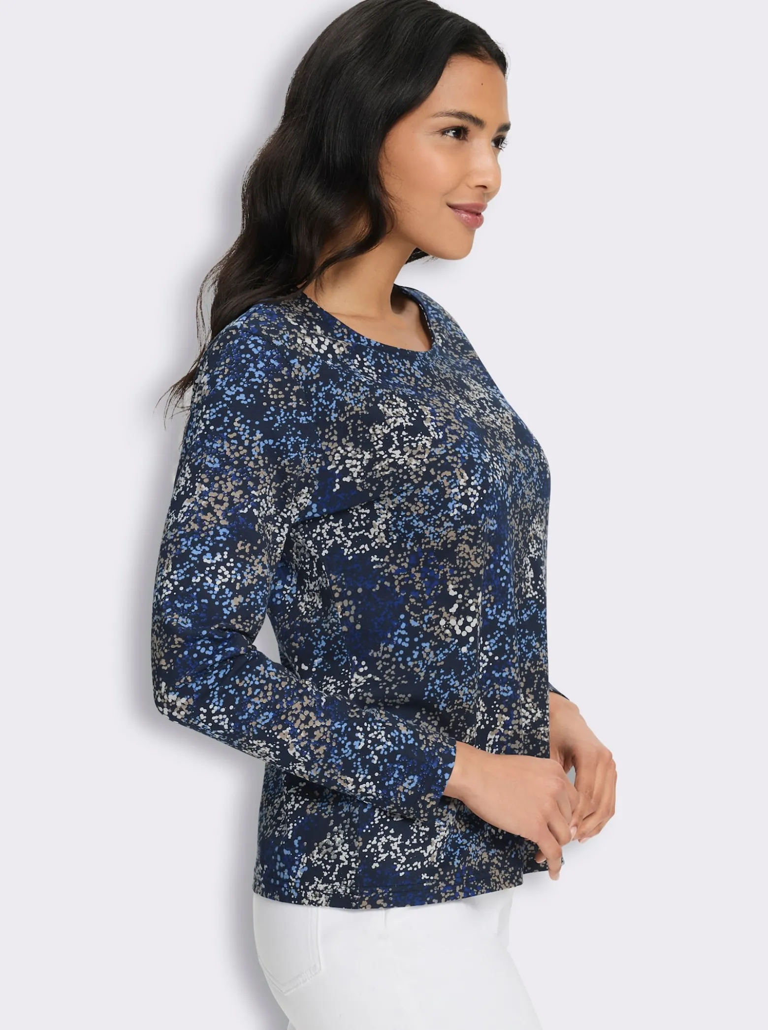 Langarmshirt mit Print
