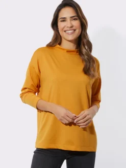 Langarmshirt mit Rückenschlitz