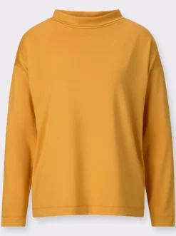 Langarmshirt mit Rückenschlitz