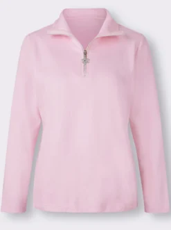 Langarmshirt mit Schneeflocken-Anhänger
