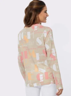 Langarmshirt mit Seitenschlitzen