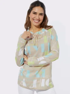 Langarmshirt mit Seitenschlitzen