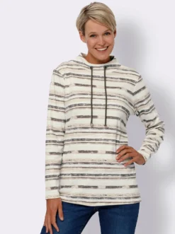 Langarmshirt mit Streifenmuster