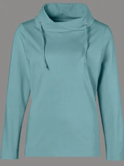 Langarmshirt mit Tunnelzug