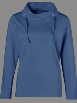 Langarmshirt mit Tunnelzug