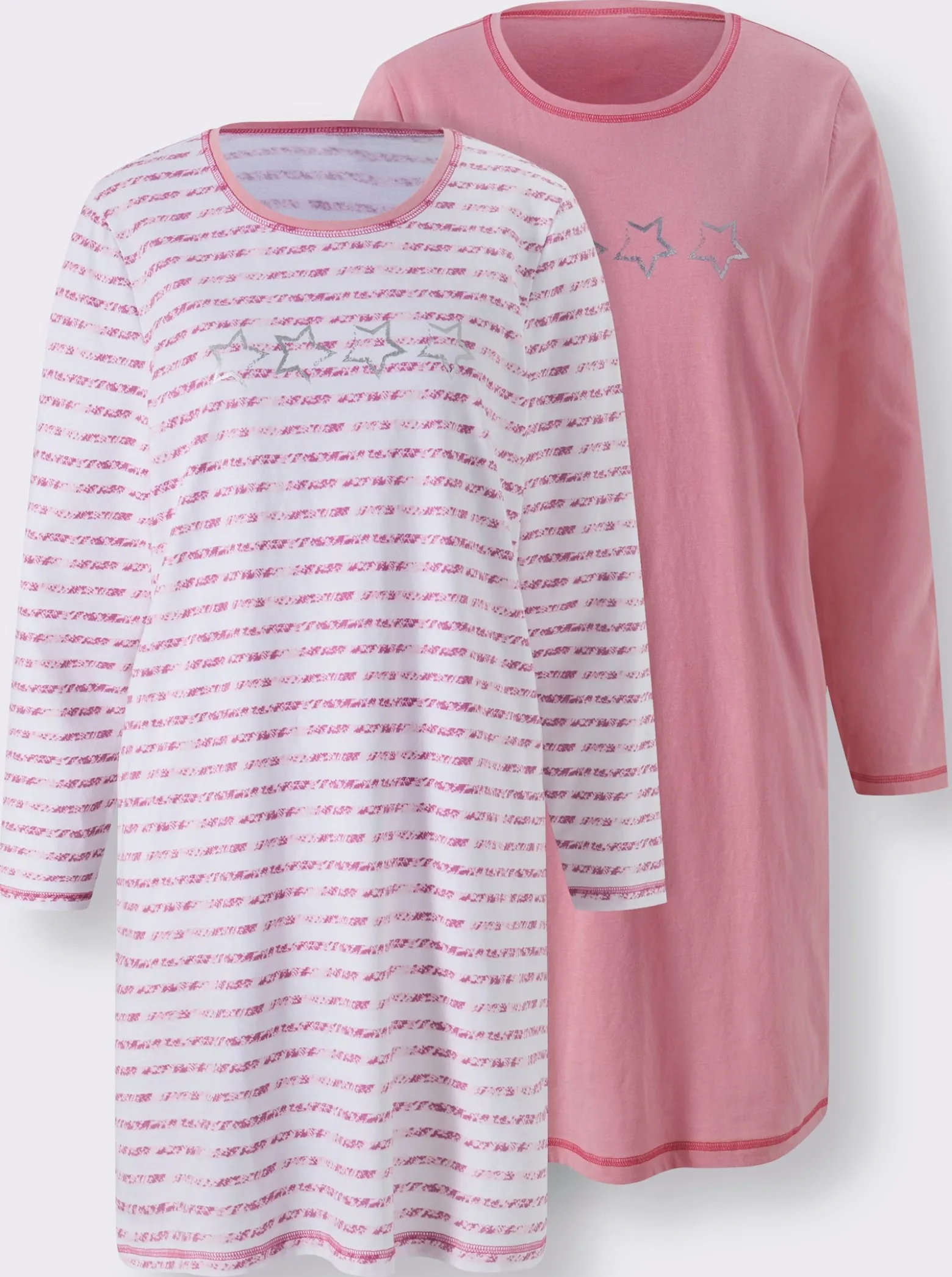 Langarm Sleepshirts