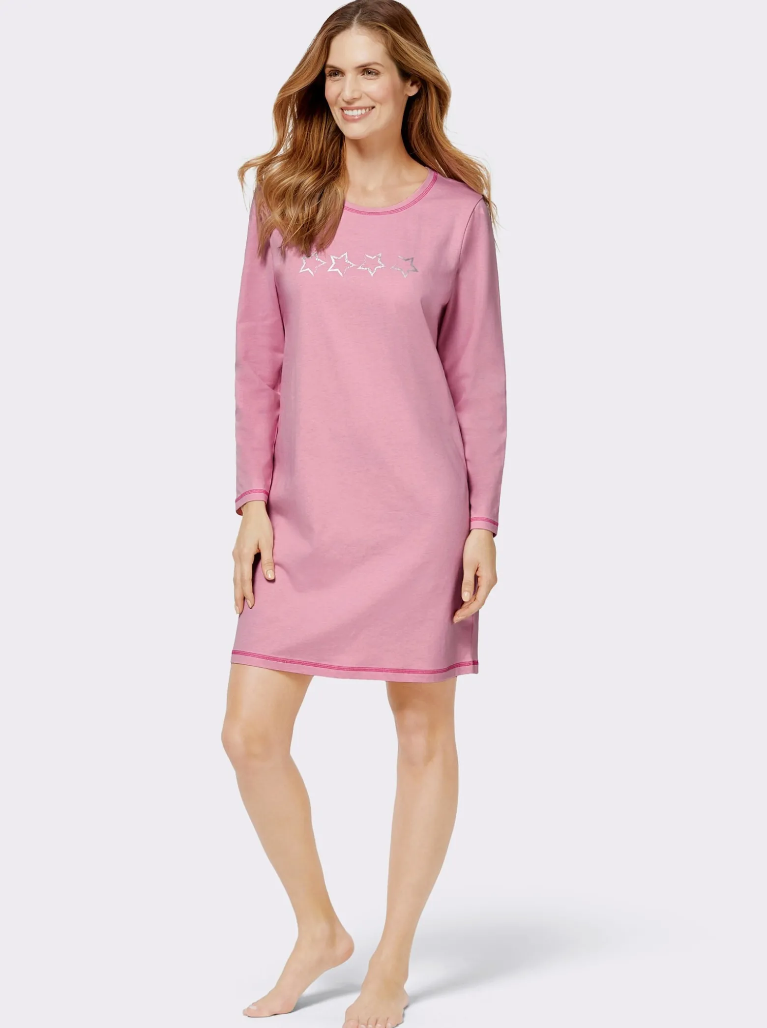 Langarm Sleepshirts