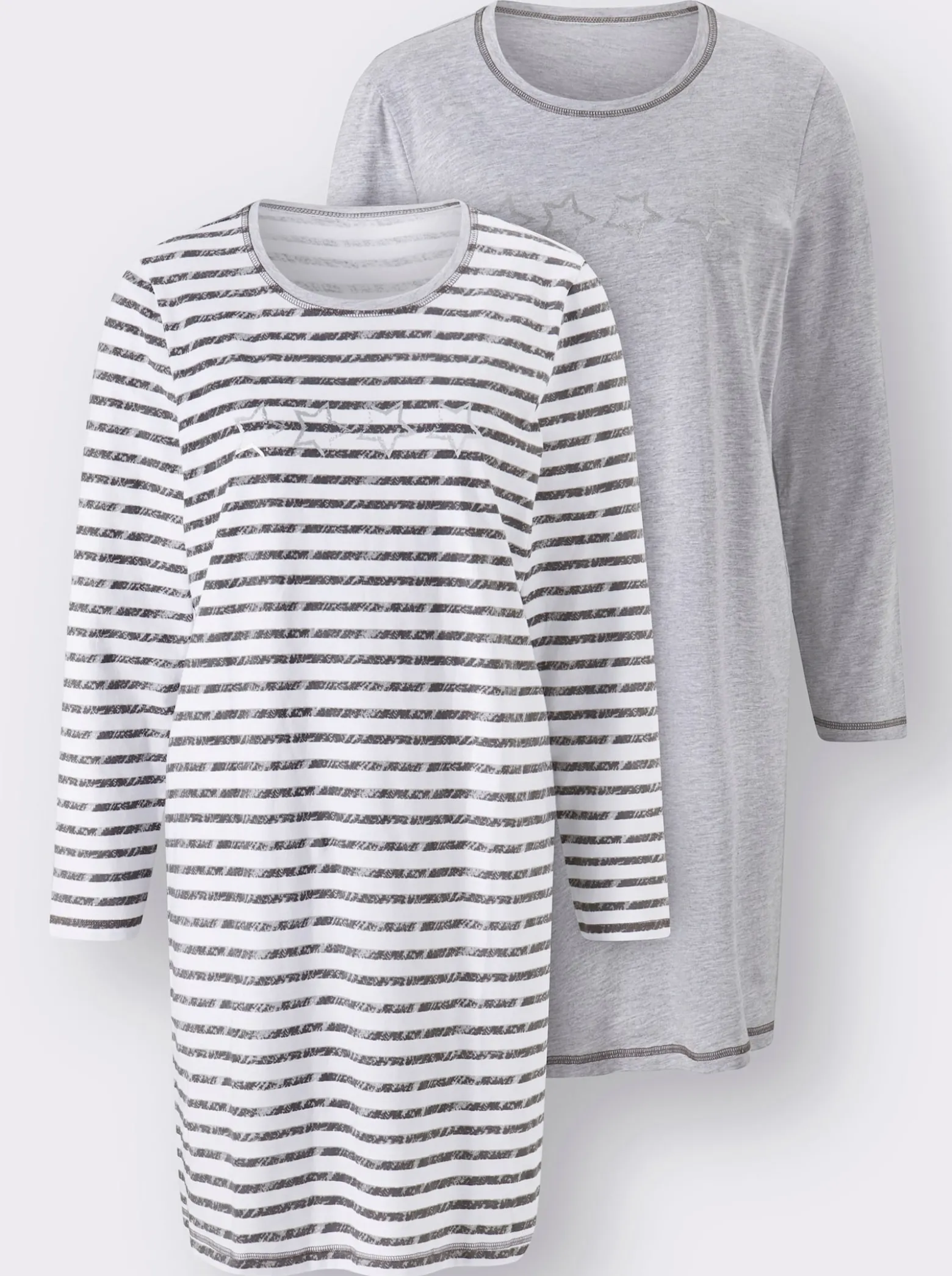 Langarm Sleepshirts