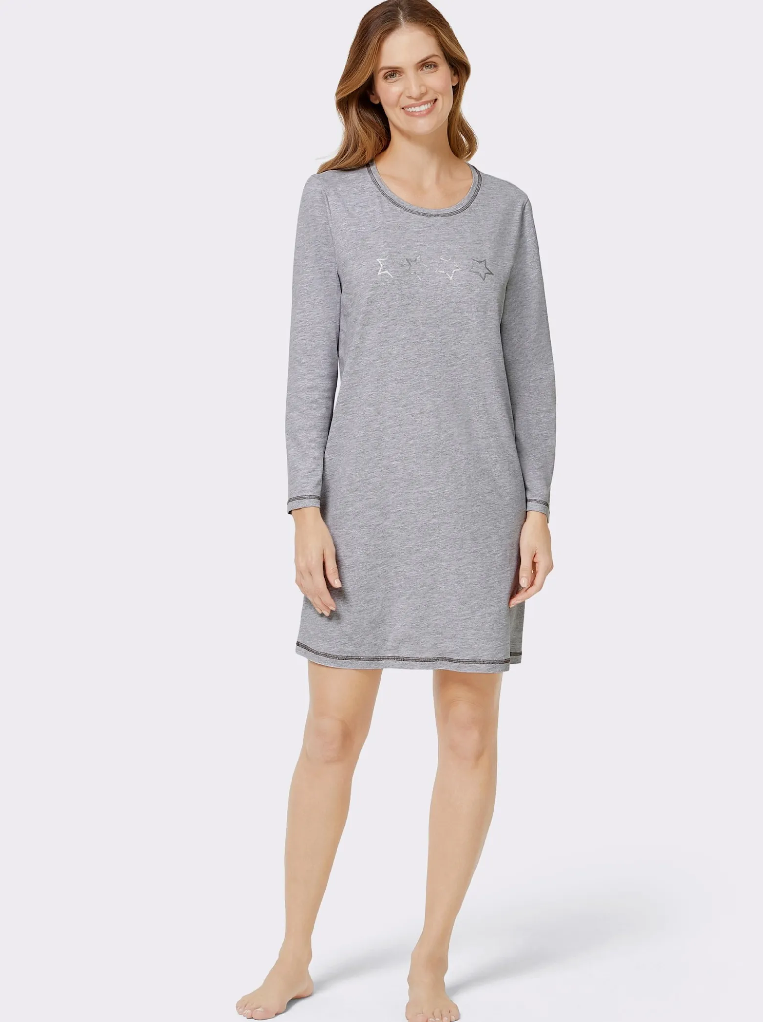 Langarm Sleepshirts