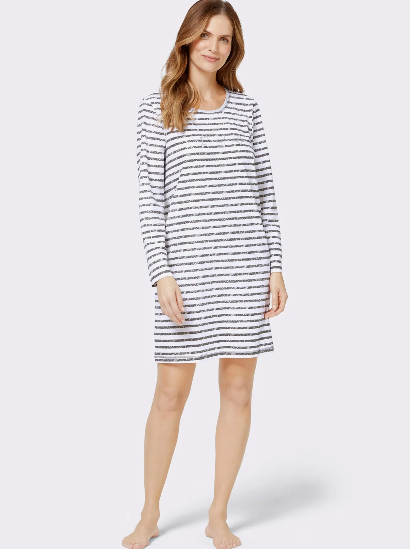Langarm Sleepshirts