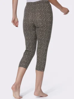 Leggings im grafischen Druckmuster