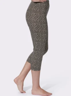 Leggings im grafischen Druckmuster