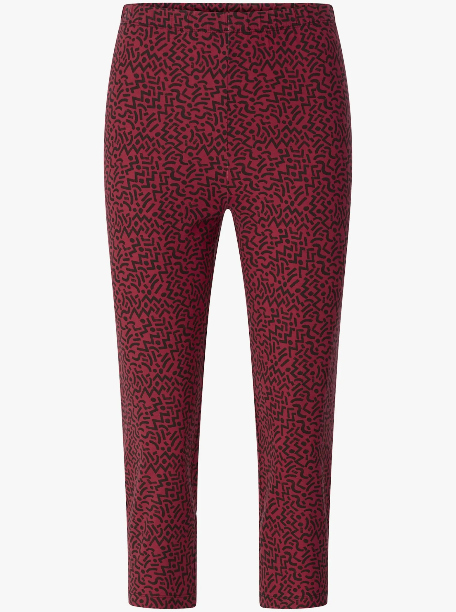 Leggings im grafischen Druckmuster