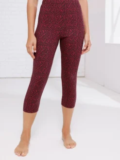 Leggings im grafischen Druckmuster