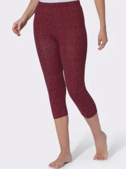 Leggings im grafischen Druckmuster
