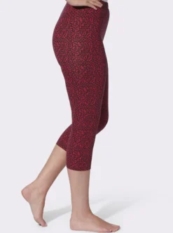 Leggings im grafischen Druckmuster