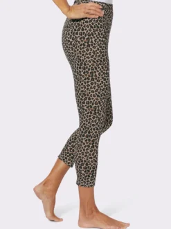 Leggings im Leo-Dessin