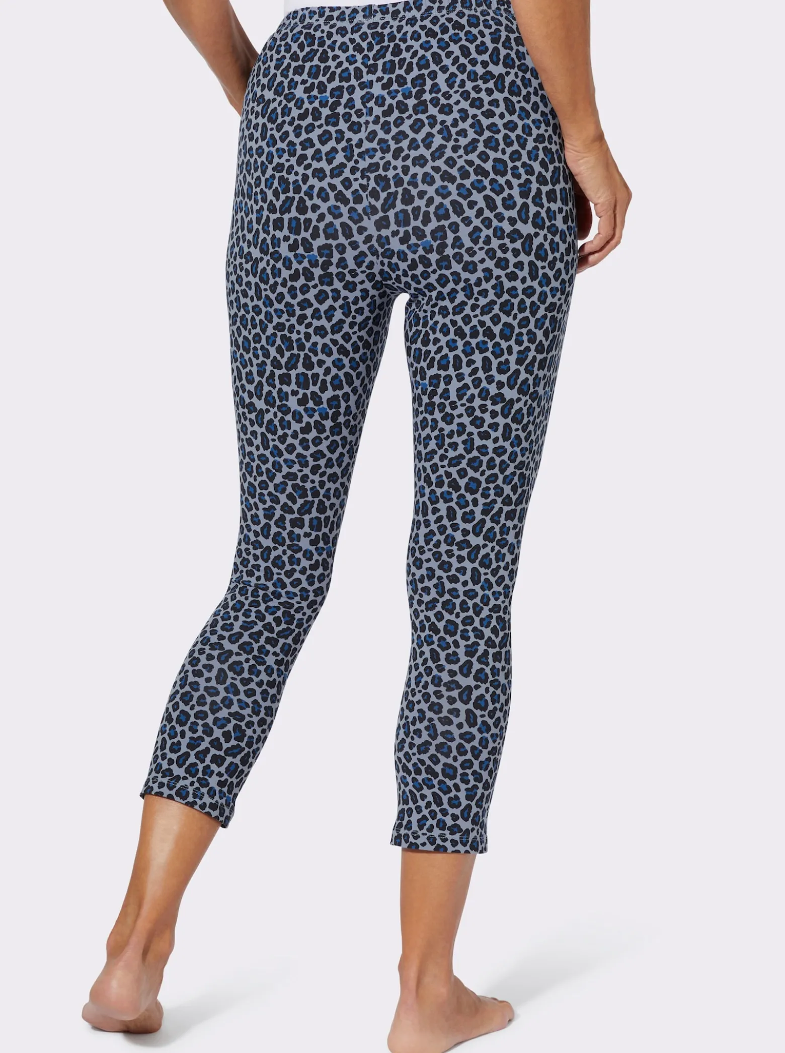 Leggings im Leo-Dessin