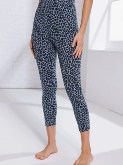 Leggings im Leo-Dessin