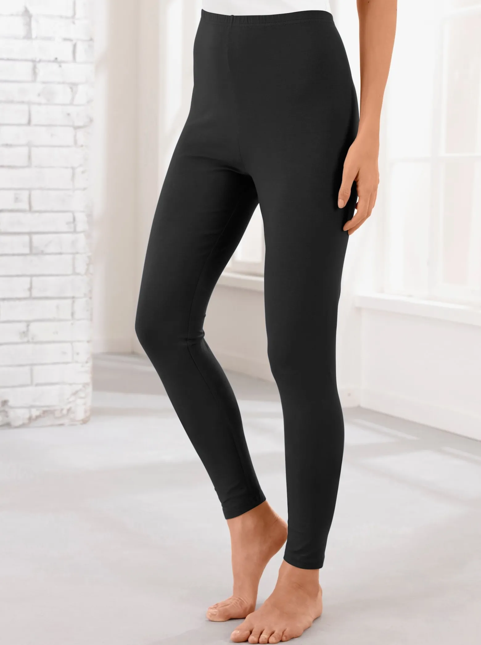 Leggings in Stretch-Qualität