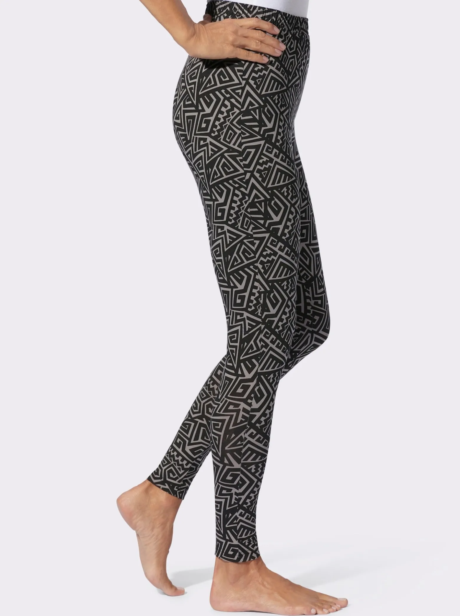 Leggings mit Ethno-Druck