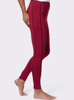 Leggings mit Kontrastpaspeln