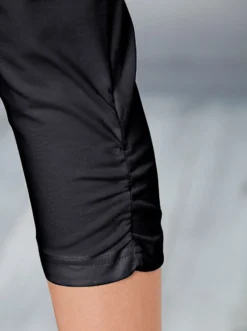 Leggings mit Raffung am Bein