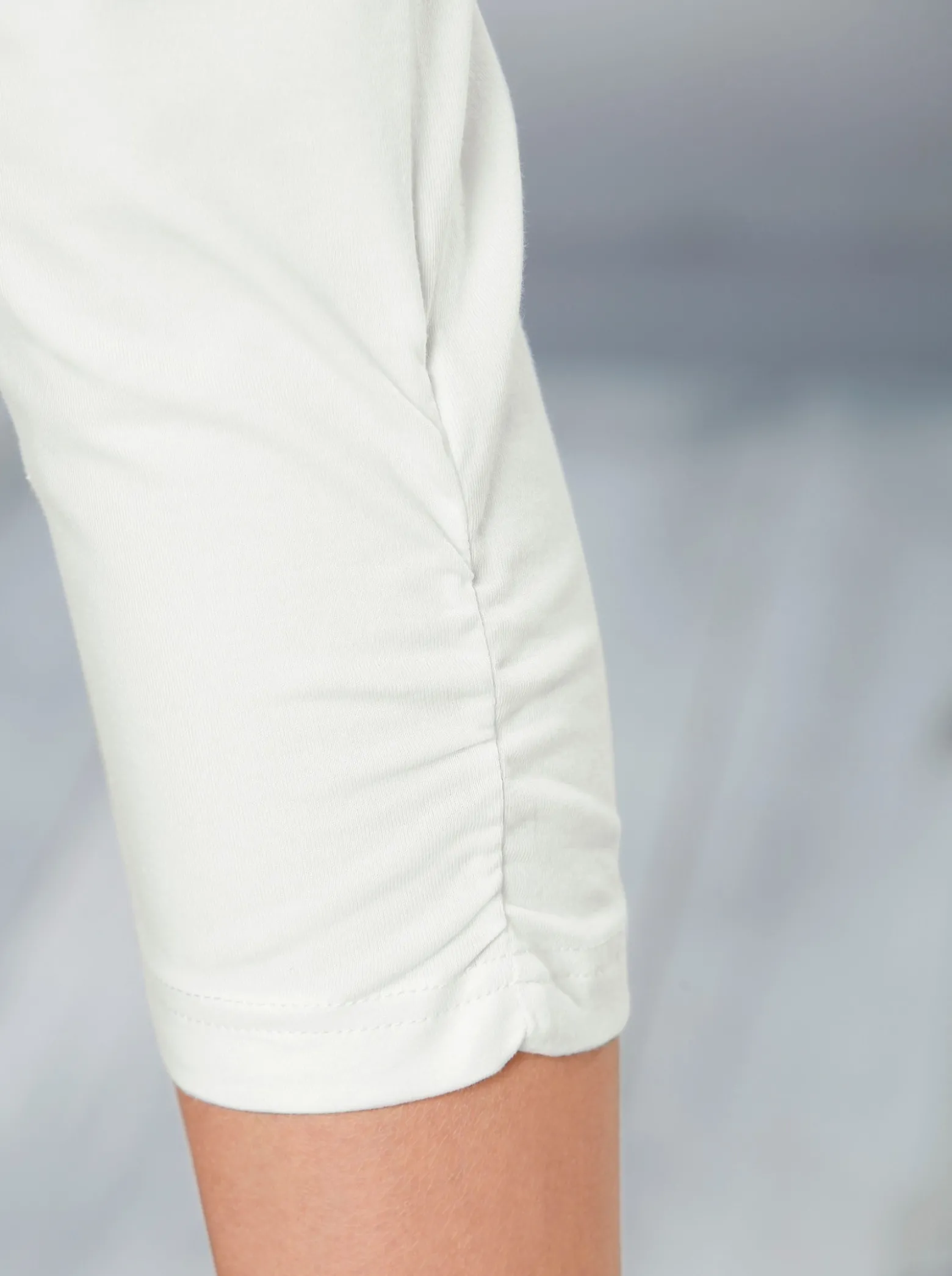 Leggings mit Raffung am Bein
