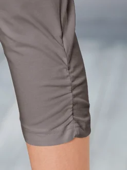 Leggings mit Raffung am Bein