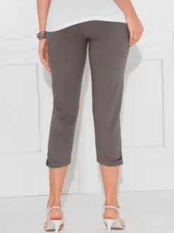 Leggings mit Raffung am Bein