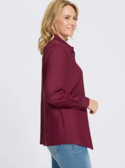 Longbluse in leichter A-Form