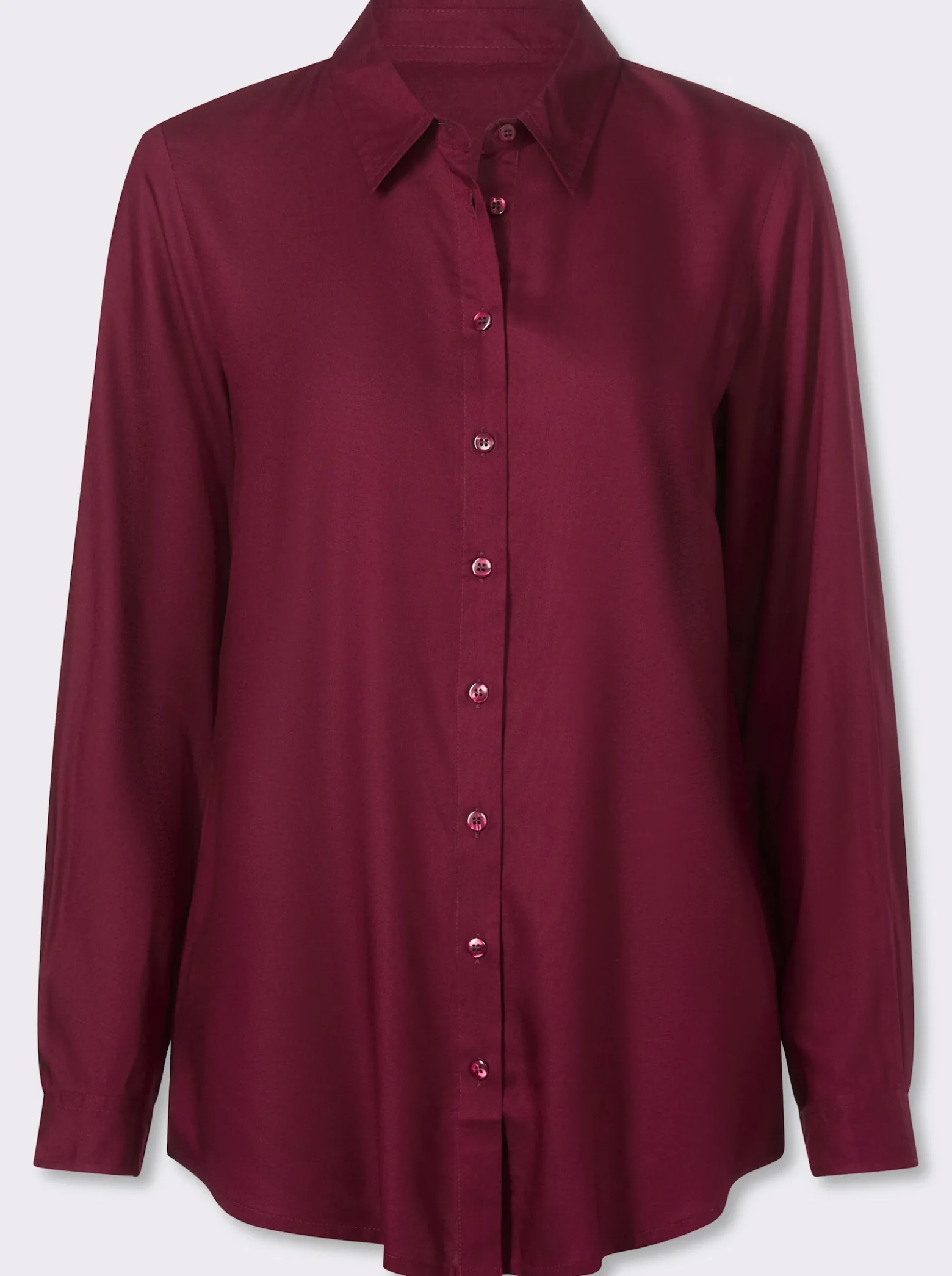 Longbluse in leichter A-Form